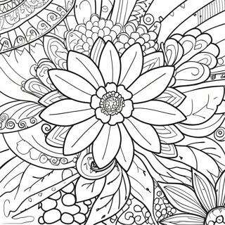 Page A Colorier Fleurs Pour Adultes 56511-46974