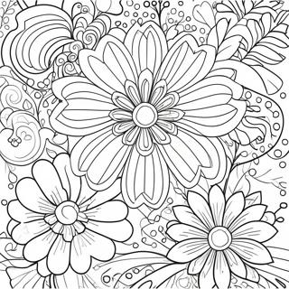 Page A Colorier Fleurs Pour Adultes 56511-46976