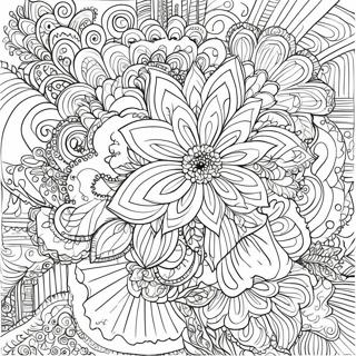 Fleur Adulte Pages À Colorier