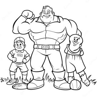 Page A Colorier Enfant Geant 56521-46978