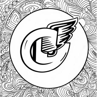 Page A Colorier Logo Des Hurricanes De La Caroline 56541-46996