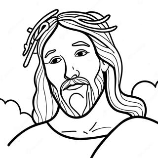 Page A Colorier Jesus Est Mon Rocher 56551-47002