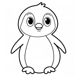 Page A Colorier De Bebe Pingouin Mignon 56572-47022