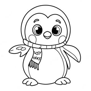 Page A Colorier De Bebe Pingouin Mignon 56572-47023