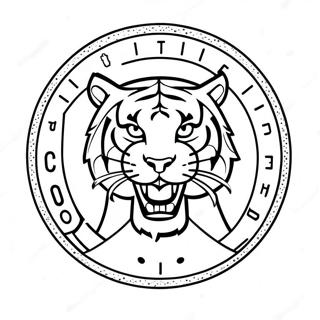 Page A Colorier Du Logo Des Tigers De Detroit 56601-47035