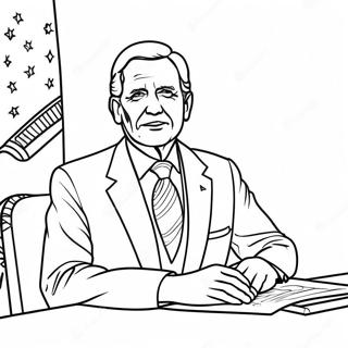 Page A Colorier Du President 56641-47071