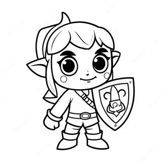 Page A Colorier De Toon Link 56651-47078