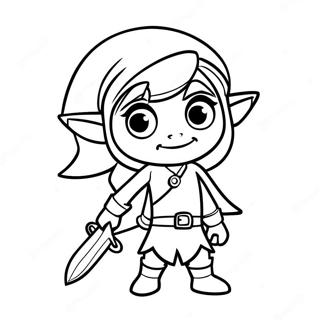 Page A Colorier De Toon Link Aventurier 56652-47081