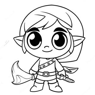 Page A Colorier De Toon Link Aventurier 56652-47084