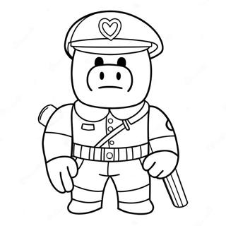 Page A Colorier Cochon Soldat Roblox 56721-47138