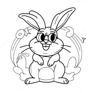 Page A Colorier De Mauvais Lapin 5673-4531