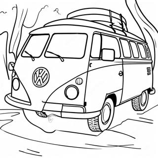 Page A Colorier Volkswagen Van Classique 56741-47151