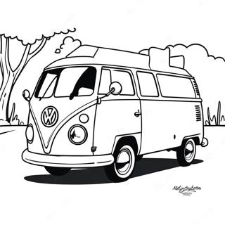 Page A Colorier Volkswagen Van Classique 56741-47152