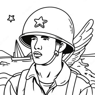 Page A Colorier Guerre Du Vietnam 56771-47178