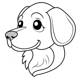 Page A Colorier Du Visage De Chien 56911-47290