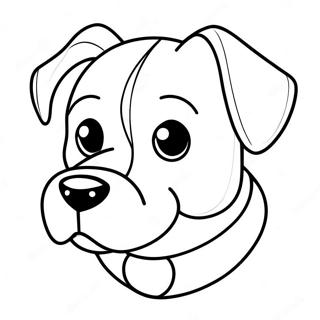 Page A Colorier Du Visage De Chien 56911-47292