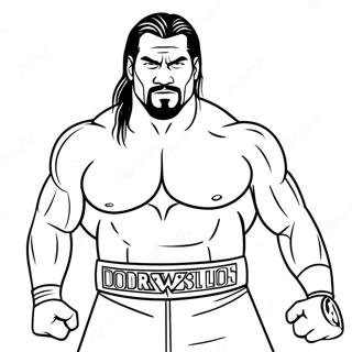 Page A Colorier Des Superstars De La Wwe En Action 57043-47396