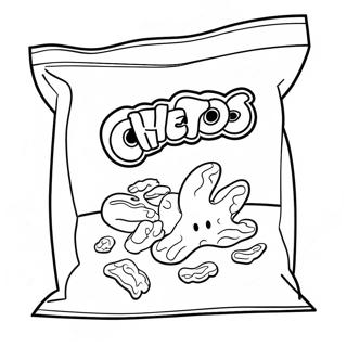 Page A Colorier Du Sac De Hot Cheetos 57052-47392