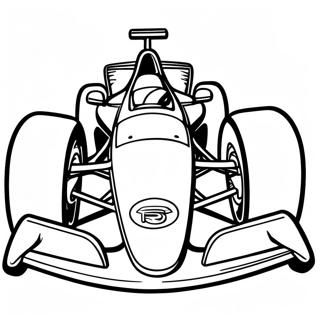 Page A Colorier De Voiture Indy 57082-47422