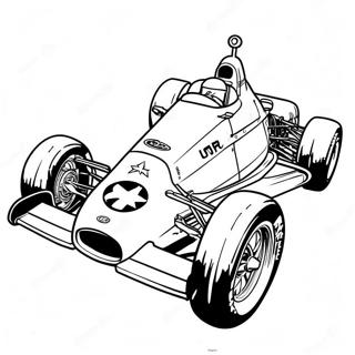 Page A Colorier De Voiture Indy 57082-47423