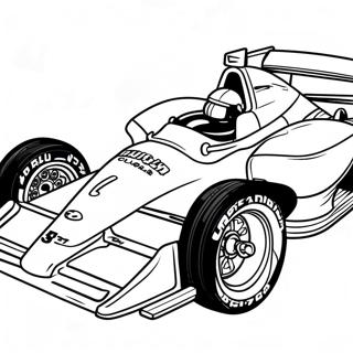 Page A Colorier De Course De Voiture Indy Rapide 57083-47420