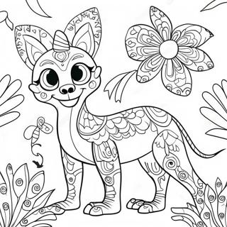 Page A Colorier Des Alebrijes De Coco 57132-47457