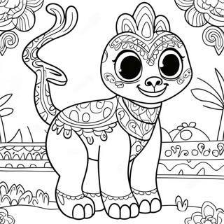 Page A Colorier Des Alebrijes De Coco 57132-47458