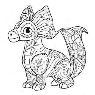 Page A Colorier Des Alebrijes De Coco 57132-47536