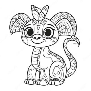 Page A Colorier Coloree Des Alebrijes De Coco 57133-47461