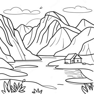 Norvège Pages À Colorier