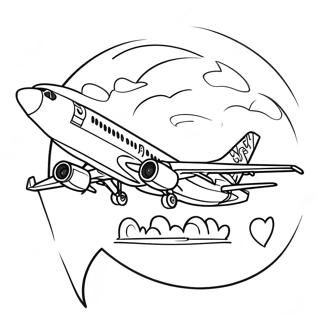 Page A Colorier Du Logo De Southwest Airlines 57162-47484