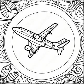 Page A Colorier Du Logo De Southwest Airlines 57162-47561