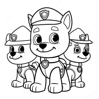 Paw Patrol Halloween Pages À Colorier