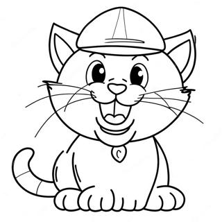 Page A Colorier Joyeuse Du Wildcat De Luniversite Du Kentucky 57274-47633