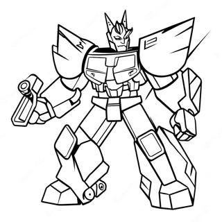 Page A Colorier Des Transformers Licorne 57283-47643