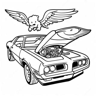 Trans Am Pages À Colorier