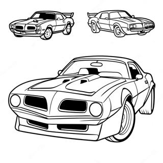 Trans Am Pages À Colorier