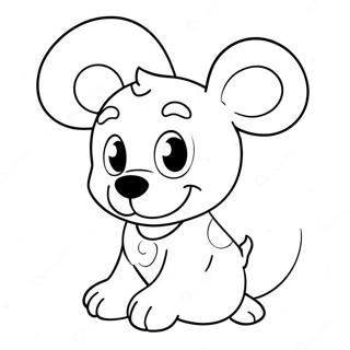 Page A Colorier Disney Adorable Et Mignonne 57444-47762