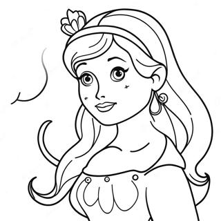 Page A Colorier De Princesse Disney Charmante 57445-47770