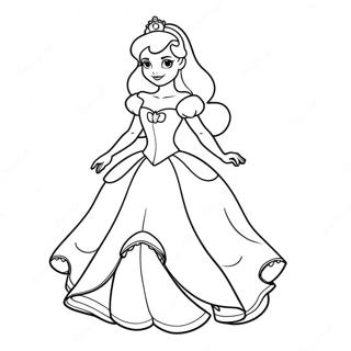 Page A Colorier De Princesse Disney Charmante 57445-47771