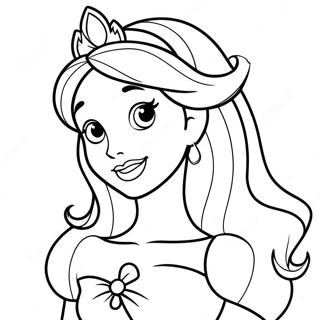 Page A Colorier De Princesse Disney Charmante 57445-47772