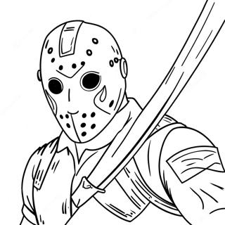 Page A Colorier De Jason En Action 57465-47782