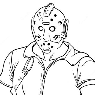 Page A Colorier De Jason En Action 57465-47783