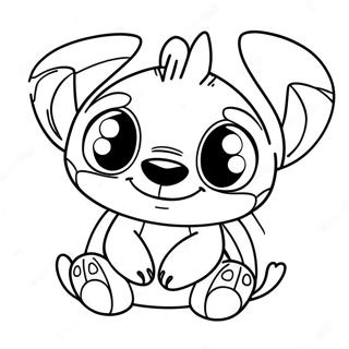 Stitch Et Krokmou Pages À Colorier