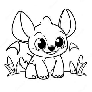 Page A Colorier De Stitch Et De Krokmou 57474-47788