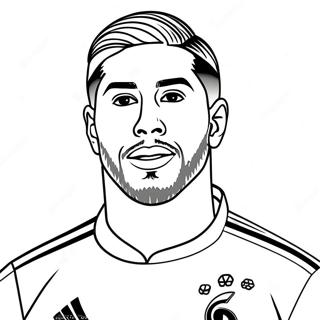 Page A Colorier Sergio Ramos 57614-47899