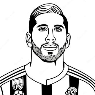 Page A Colorier Sergio Ramos 57614-47900