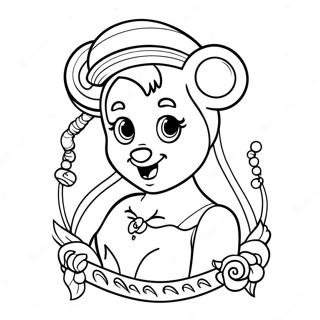 Page A Colorier Tatouage Disney 57624-47903