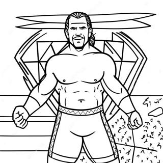 Page A Colorier Defi Des 3 Marqueurs Wwe 5763-4610