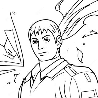 Page A Colorier Shinji Ikari En Bataille 57645-47926